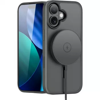 nevox StyleShell Invisio - iPhone 17 6.3 kompatybilne z MagSafe Czarny (2542)