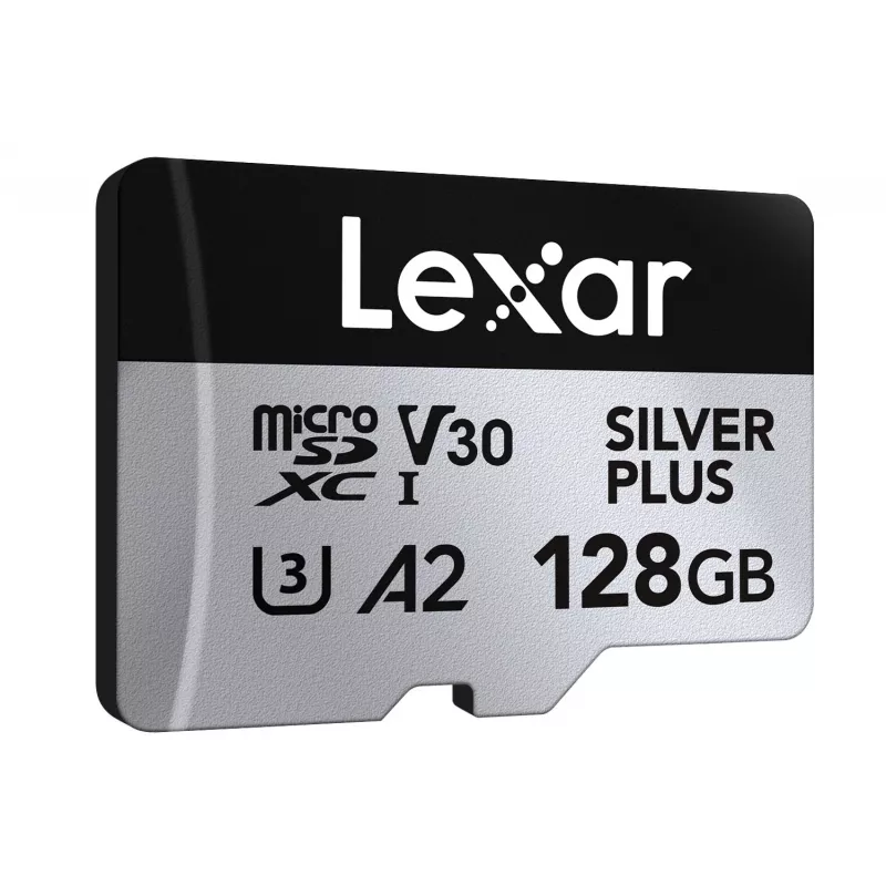 Pamięć Flash Lexar 128 GB UHS-I MicroSDXC Professional srebrny PLUS