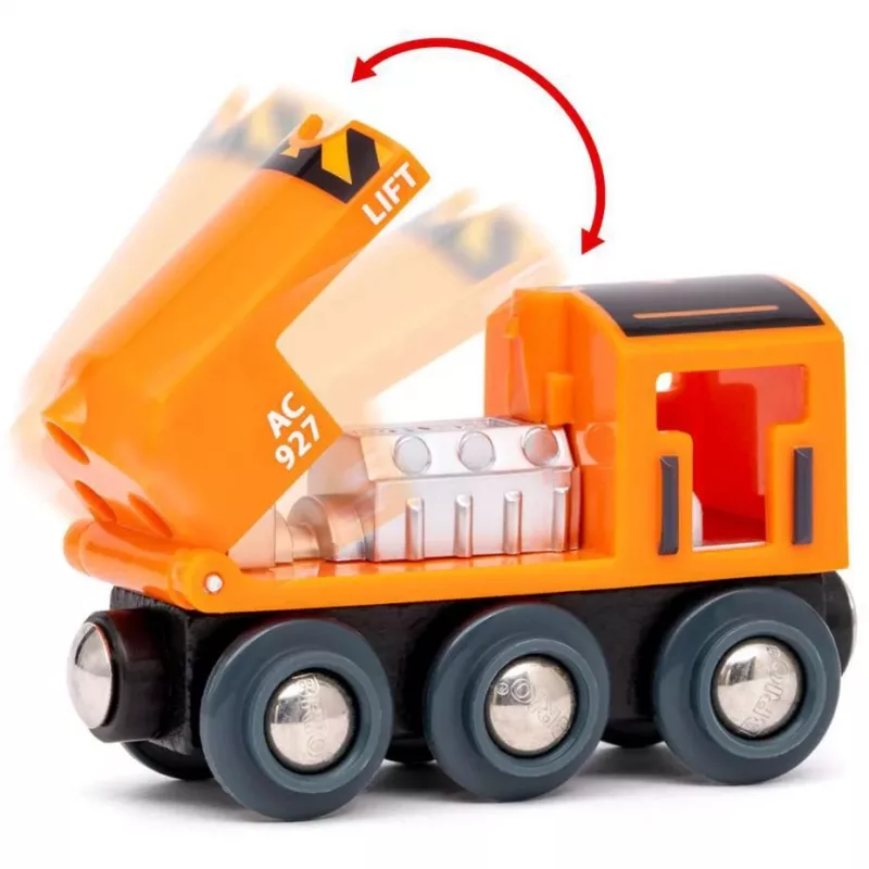 Brio World Freight Train Starter Set with Crane