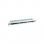 Patch Panel VALUE Kat.6 19 cali 24 porty ekranowany szary