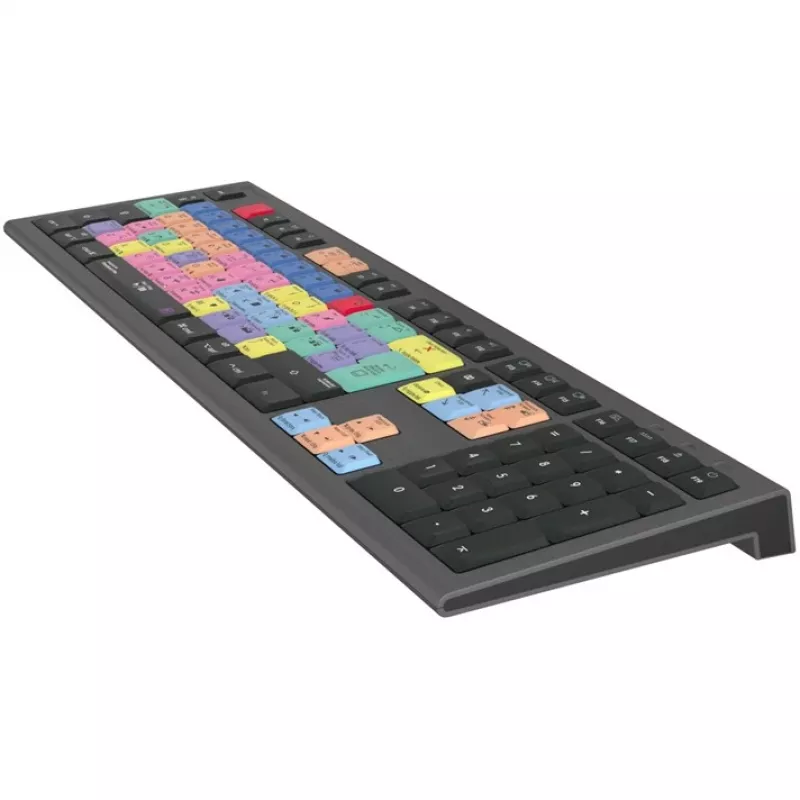 Logickeyboard LKB-PPROCC-A2M-UK Klawiatura USB QWERTY angielska czarna (LKB-PPROCC-A2M-UK)