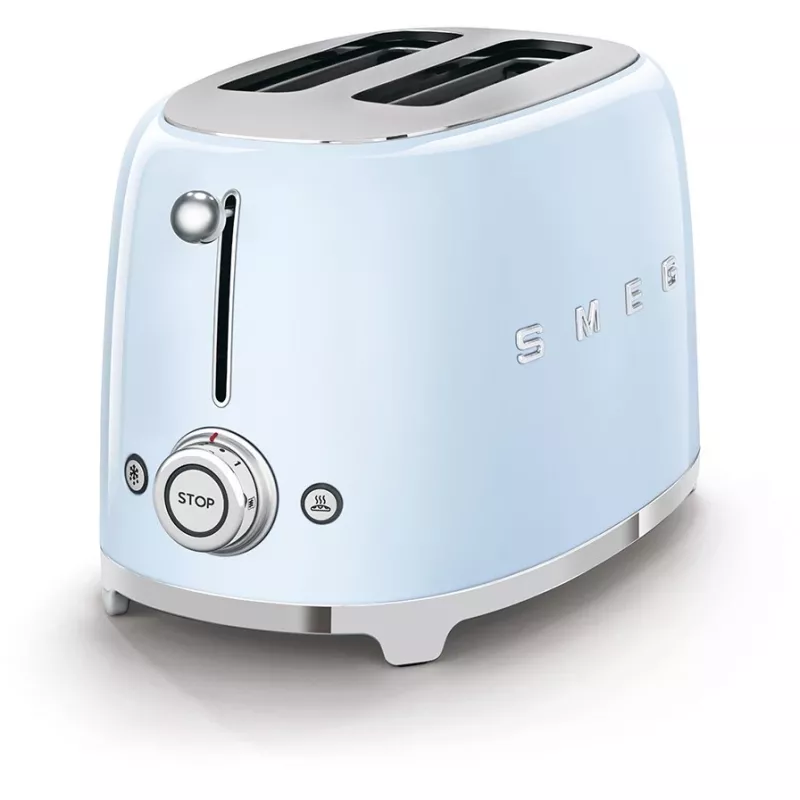 Toster Smeg 50's Style TSF01PBEU Pastelowy Niebieski