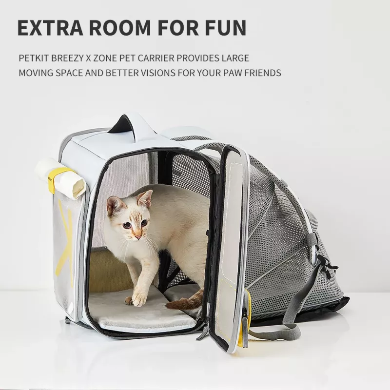 Plecak dla kota PETKIT Breezy xZone - Szary