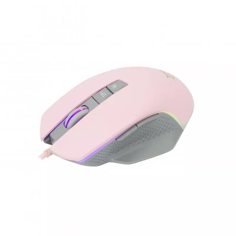 Mysz gamingowa White Shark GARETH Pink USB Type-A