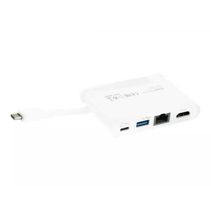 DICOTA USB-C Przenośna Stacja Dokująca 4-w-1 z HDMI - stacja dokująca - USB-C - HDMI (D31730)