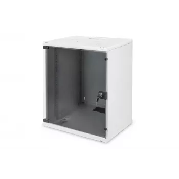 DIGITUS Compact Series DN-19 12-U-S-1 - szafa wisząca - jasnoszary, RAL 7035 - 12U - 48,3 cm (19) (DN-19 12-U-S-1)
