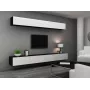 Cama Szafka VIGO 90 pełna 90/35/32 czarny/biały połysk