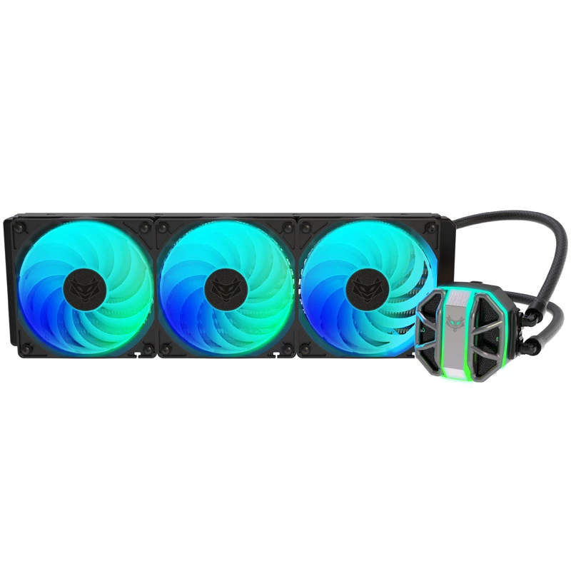 Sapphire NITRO+ S360-A AIO zestaw chłodzenia cieczą procesora 12 cm czarny 1 szt.