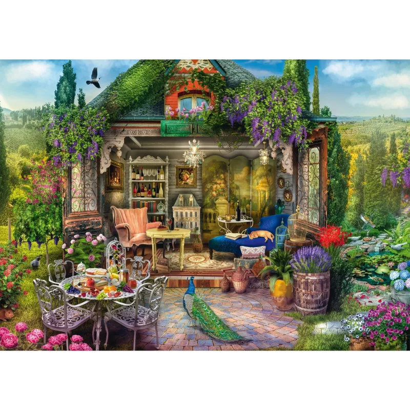 Garden House Happiness in the Vineyards, Puzzle 1000 elementów