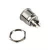 DimasTech włącznik/przycisk wandaloodporny 25 mm Silverline Dot RGB PD212