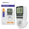 Elektroniczny timer QOLTEC PC0628 z wyświetlaczem LCD, odliczanie 24-godzinne