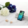 Etui iKins do iPhone 11 Pro Max — wzór lilii wodnych, czarne