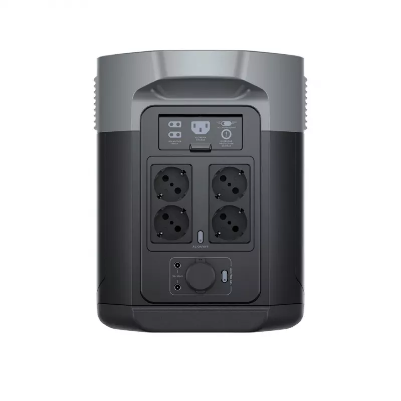Przenośna stacja zasilająca EcoFlow DELTA 2 Max litowo-żelazowo-fosforanowa (LiFePO4) 2400 W 23 kg