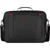 Pokrowiec na laptopa Wenger BQ 16 Clamshell — wodoodporna czarna torba na laptopa 16 cali, trwałe etui ochronne