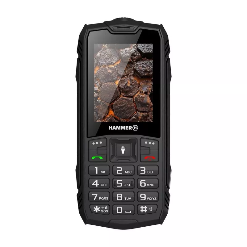 Hammer ROCK LTE | Czarny | 2,4 cala | IPS | 48 MB | 128 MB | Dual SIM | 3G | Rozdzielczość aparatu głównego 2 MP | 3000 mAh