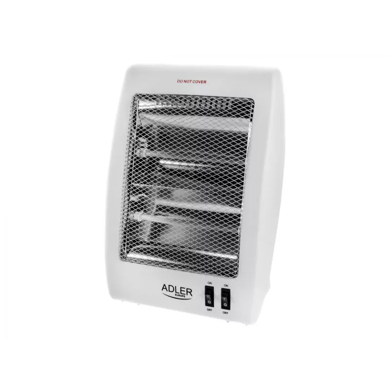 Adler | Grzejnik | AD 7709 | Grzejnik halogenowy | 800 W | Liczba poziomów mocy 2 | Biały