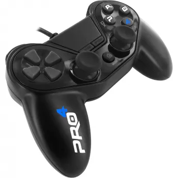Przewodowy kontroler do gier SUBSONIC SA5417 do PS4, czarny