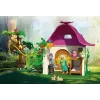 Zestaw figurek Princess Magic 71838 Przytulny domek wróżki i złoty jednorożec