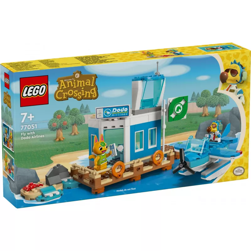 Zabawka konstrukcyjna LEGO 77051 Animal Crossing: Lot z liniami Dodo Airlines, marka LEGO, model 77051
