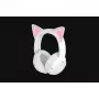 Bezprzewodowy zestaw słuchawkowy gamingowy Razer Kraken Kitty V2 BT biały z Bluetooth, dźwiękiem przestrzennym THX Spatial Audio, podświetleniem RGB