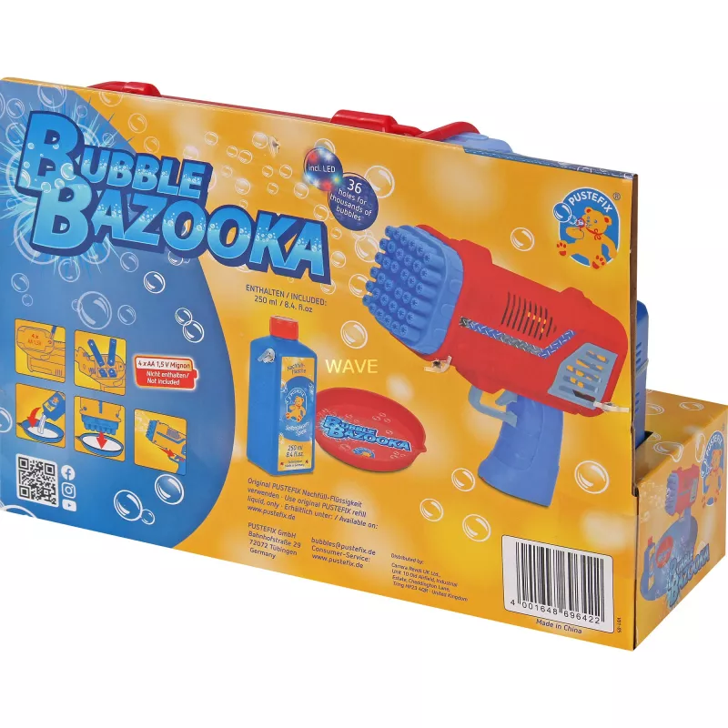 Bubble Bazooka, Bańki mydlane