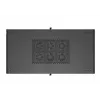 Szafa rack 19 cali LANBERG FF01-6222-23B 22U 600x1200 mm czarna z perforowanymi drzwiami