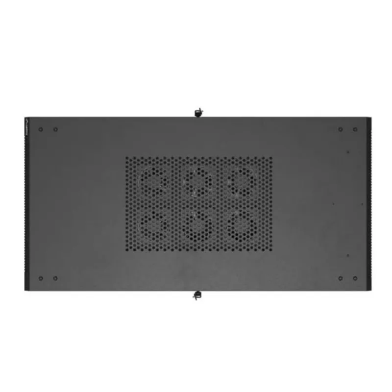 Szafa rack 19 cali LANBERG FF01-6222-23B 22U 600x1200 mm czarna z perforowanymi drzwiami