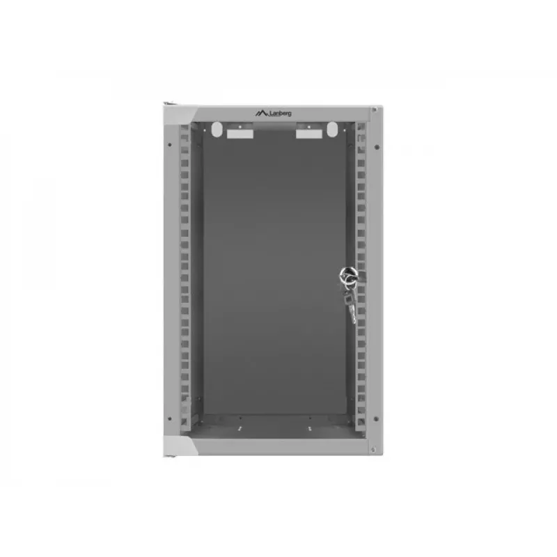 Szafa ścienna LANBERG WF10-2309-10S 9U, 280×310×469 mm, nośność 20 kg, szary