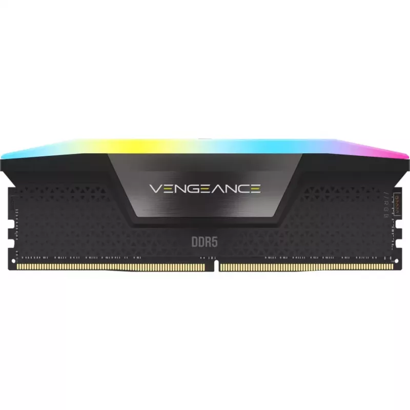Corsair VENGEANCE RGB DDR5 5200MHz 32 GB (1x32 GB) Intel XMP AMD EXPO - SZARY - 32 GB - DDR5