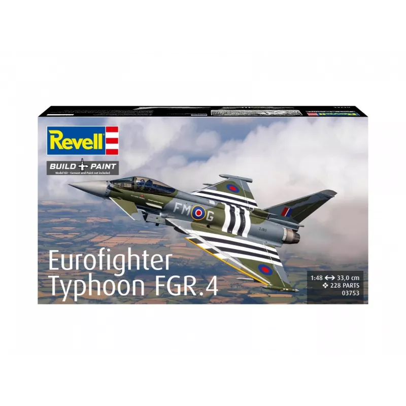 Plastikowy model samolotu REVELL Eurofighter Typhoon FGR.4 1:48