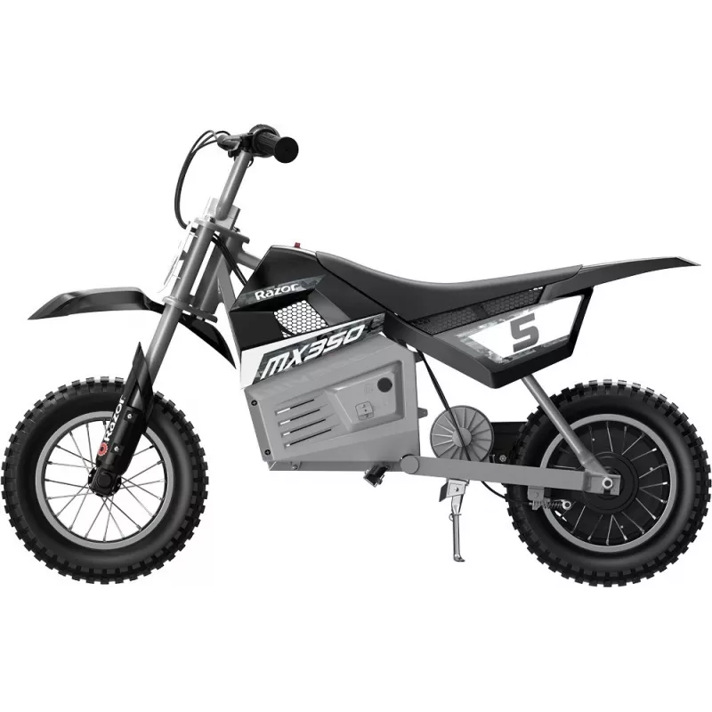 RAZOR Motor MX350 Dirt - czarne naklejki