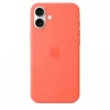 Etui silikonowe iPhone 16 Plus z MagSafe - Tangerine