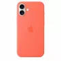 Etui silikonowe iPhone 16 Plus z MagSafe - Tangerine