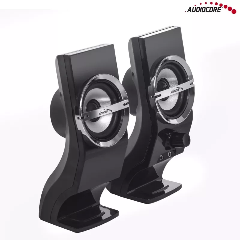 Głośniki stereo Audiocore AC805 2.0 PC 6W Czarny