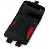 Torba narzędziowa Knipex Modular Bag 00 19 50 LE czarno-czerwona, pusta, modułowe przechowywanie narzędzi