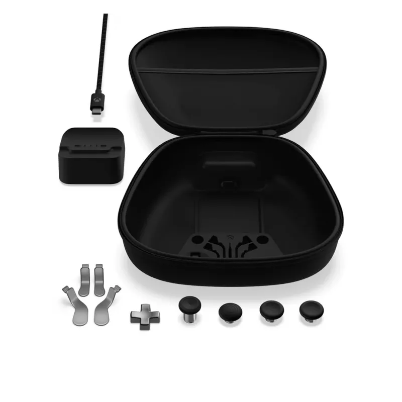 Akcesoria do kontrolera gamingowego Microsoft Xbox Elite Wireless Controller Series 2 Complete Component Pack Czarny Srebrny
