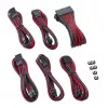 Wewnętrzny przewód zasilający CableMod CM-PCAB-BKIT-NKCR-3PK-R Carbon czerwony