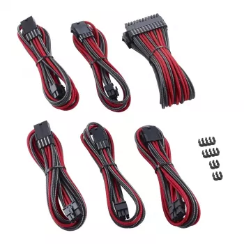 Wewnętrzny przewód zasilający CableMod CM-PCAB-BKIT-NKCR-3PK-R Carbon czerwony