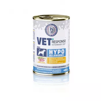 VET RESPONSE Hypoallergiczny Indyk - karma mokra dla psów - 400g
