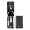 ZWILLING 97438-004-0 4-częściowy zestaw do manicure w czarnym skórzanym etui kieszonkowym