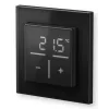 Szklany termostat ścienny Homematic IP 161570A0 — cyfrowy, czarny, 230 V, IP20