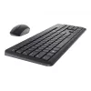 Klawiatura i mysz DELL - KM3322W - ukraiński (QWERTY), pełnowymiarowa (100%), bezprzewodowa, RF Wireless, QWERTY, czarna, mysz w zestawie