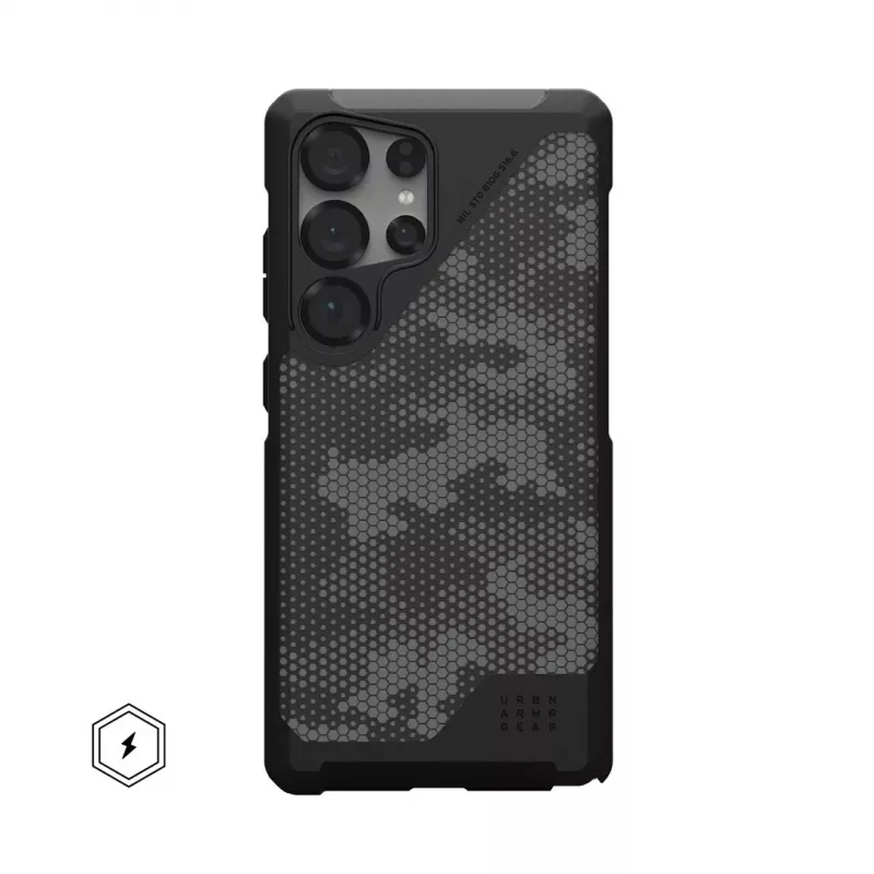 Etui Urban Armor Gear Metropolis LT do telefonu komórkowego 17,3 cm (6,8) Etui Czarne, Szare