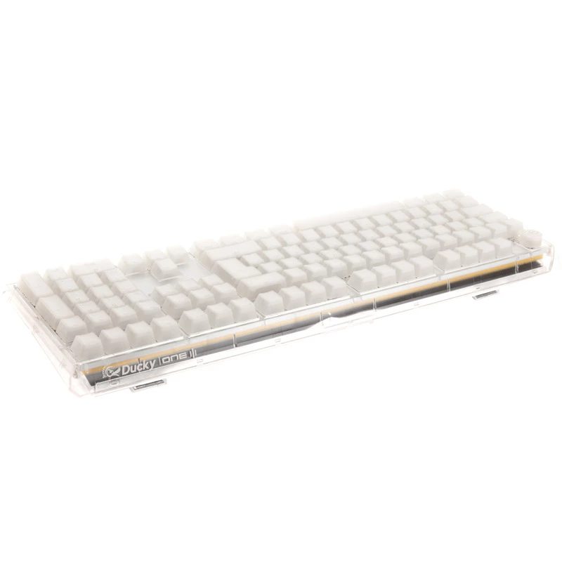 Klawiatura Ducky One 3 RGB Gaming USB QWERTY US English Biała