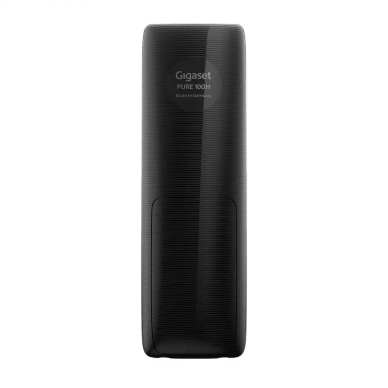 Bezprzewodowy telefon analogowy/DECT Gigaset PURE 100A Duo — 2 słuchawki, głośnomówiący, identyfikacja rozmówcy, wyświetlacz 1,5 cala, czarny