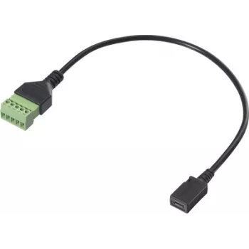 Kabel adaptera Renkforce USB 2.0 [1x gniazdo 2.0 Micro-B - 1x złącze zaciskowe] RF-6443958 30 (RF-6443958)