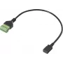 Kabel adaptera Renkforce USB 2.0 [1x gniazdo 2.0 Micro-B - 1x złącze zaciskowe] RF-6443958 30 (RF-6443958)