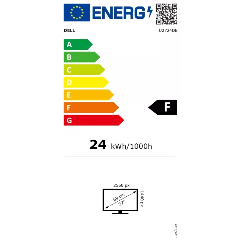 Monitor Dell U2724DE 27 cali IPS 16:9 120 Hz 8 ms 350 cd/m² srebrny, 60-miesięczna gwarancja
