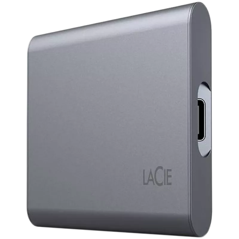 LACIE Mobile SSD 500GB Secure USB-C USB 3.0 Space Gray
