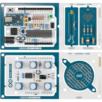 Arduino AKX00037 - Zestaw Make Your UNO, płytka UNO i osłona syntezatora